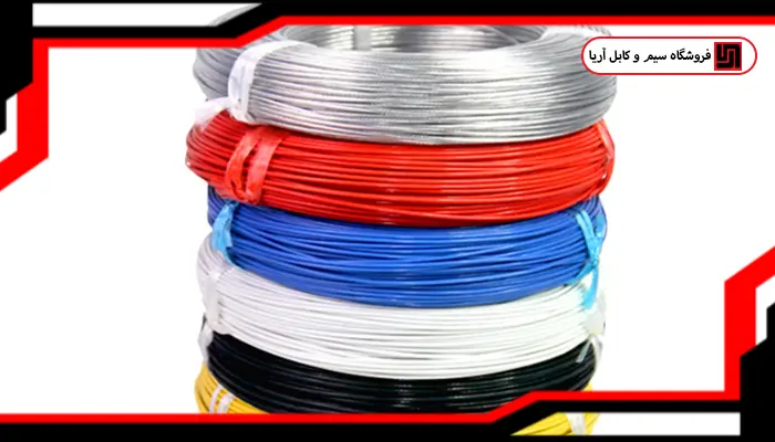 سیم قلع‌اندود تفلون